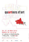 QUARTIERS D'ART 2012 QUARTIERS D'ART 2012
