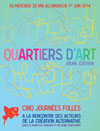 Quartiers d'Art 2014 Quartiers d'Art 2014