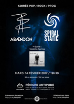 Abændon + Spiral Static + Violetta Spring