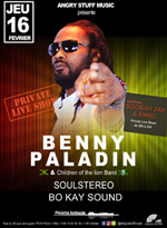 Benny Paladin + Soobah Jah