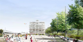 Pantin - Place de la pointe