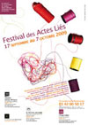 FESTIVAL DES ACTES LIéS