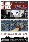 Soirée Go With My Rock Expo BD + Concerts acoustiques Soirée Go With My Rock Expo BD + Concerts acoustiques