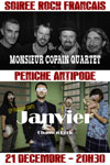 Monsieur Copain 4tet + Janvier Monsieur Copain 4tet + Janvier