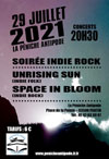 Space in bloom + Unrising Sun