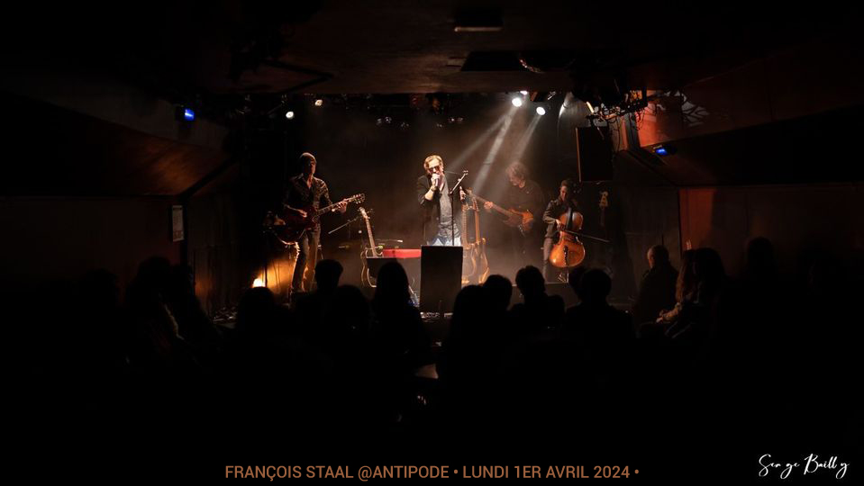 François Staal @Antipode • Lundi 1er avril 2024 •