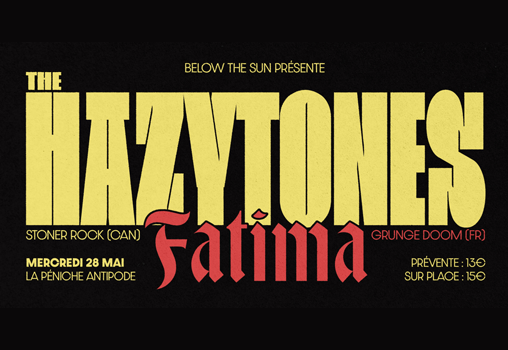 The Hazytones + Fatima