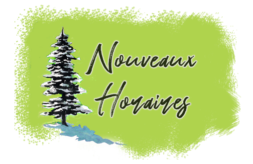 Horaires d'hiver